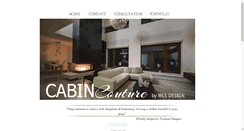 Desktop Screenshot of cabincouture.com